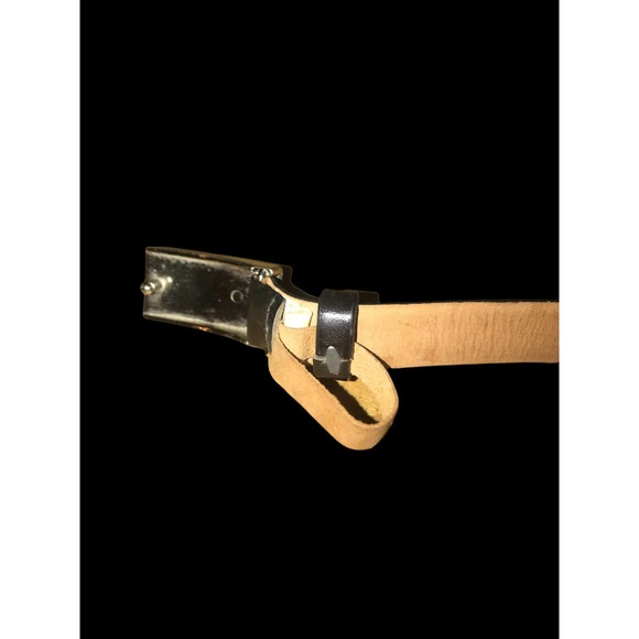 J Crew Women's Black Belt SZ M - Picture 7 of 9